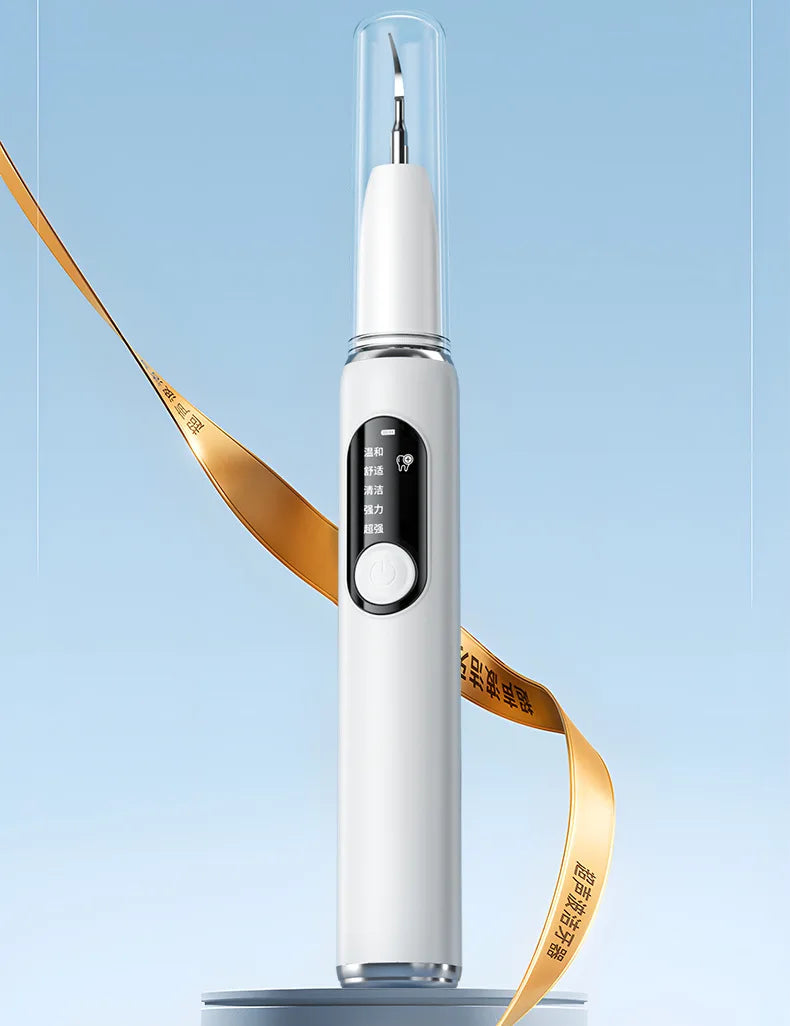 Limpiador dental ultrasónico para perros y gatos con luz LED y eliminación de sarro