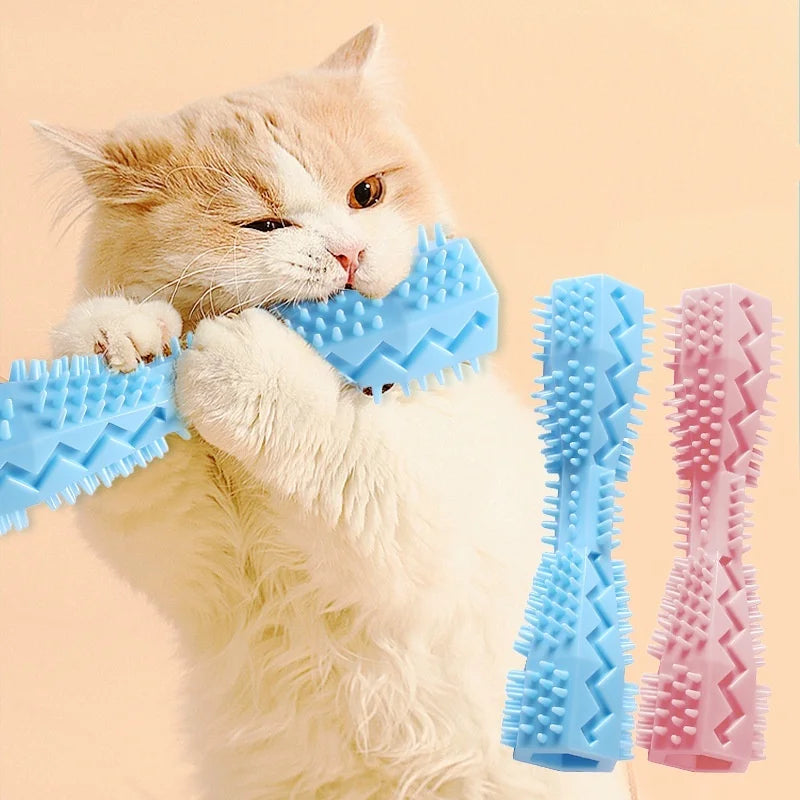Juguete Mordedor para Perros y Gatos Resistente y Rellenable para Limpieza Dental y Entretenimiento