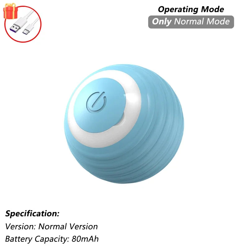 Pelota Interactiva Inteligente para Perros y Gatos con Movimiento Automático