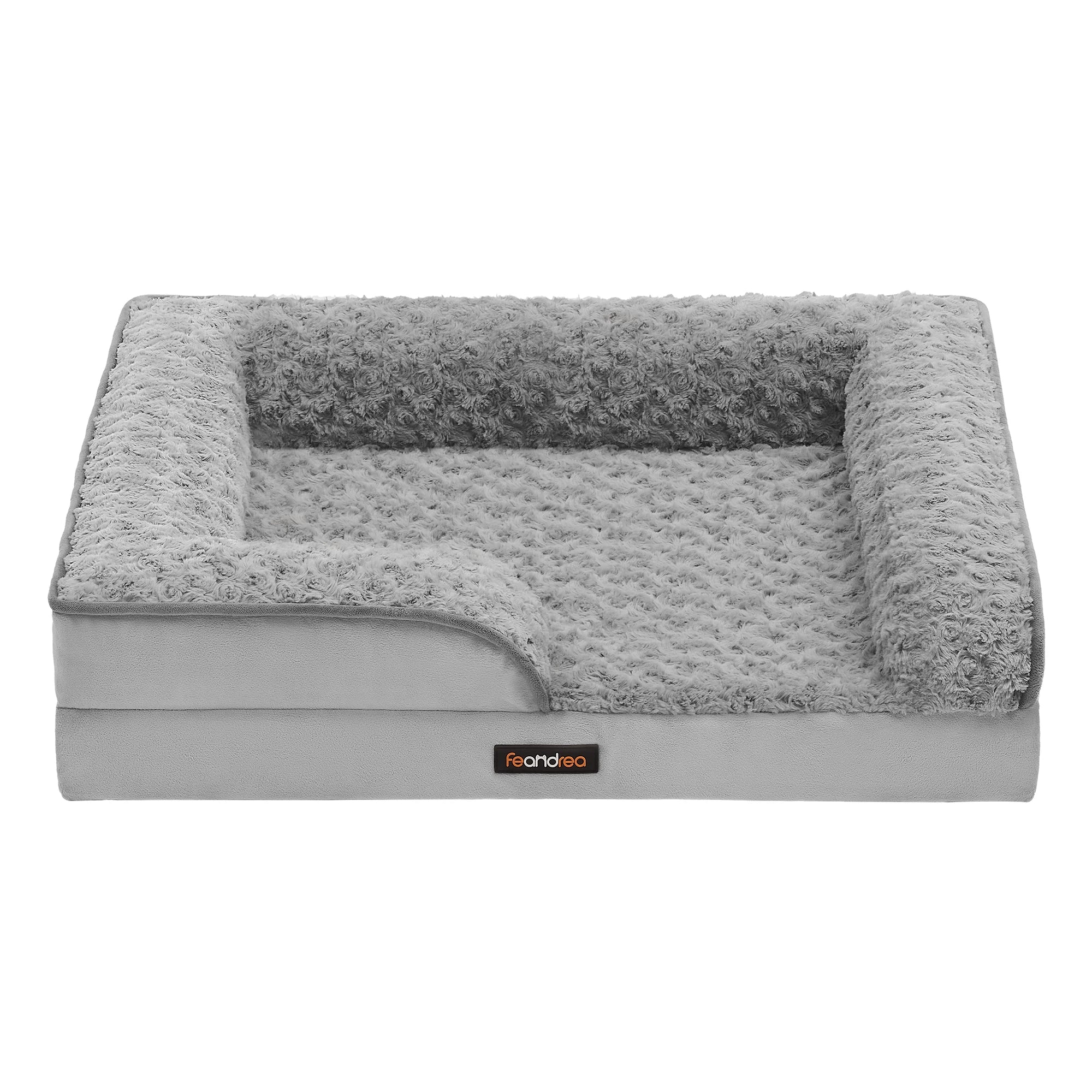 Cama Ortopédica para Perros con Espuma Viscoelástica y Bordes Elevados