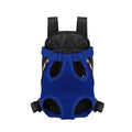 Mochila Transportín Frontal para Perros y Gatos Pequeños Transpirable y Ajustable