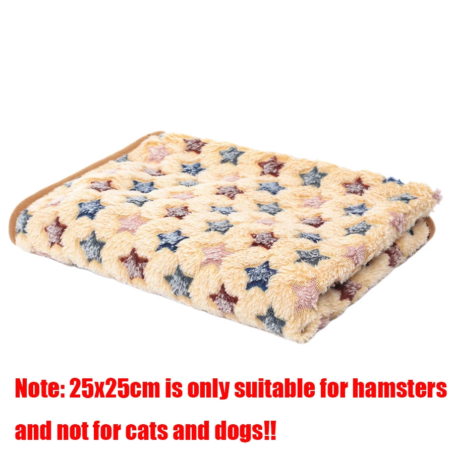 Manta Polar Suave para Perros y Gatos con Diseños