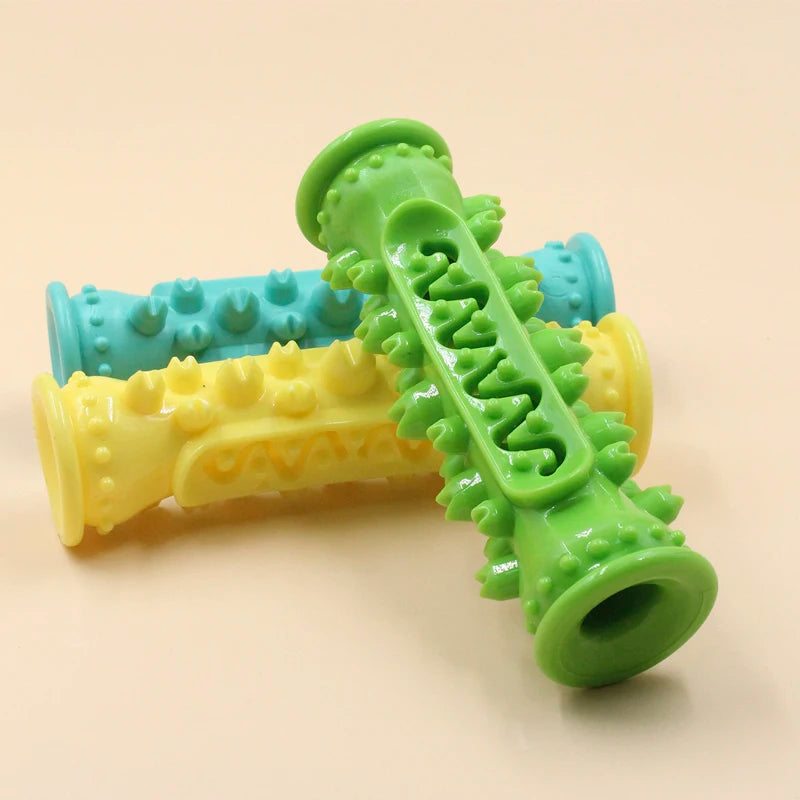 Mordedor para Perros con Dispensador de Snacks y Limpieza Dental