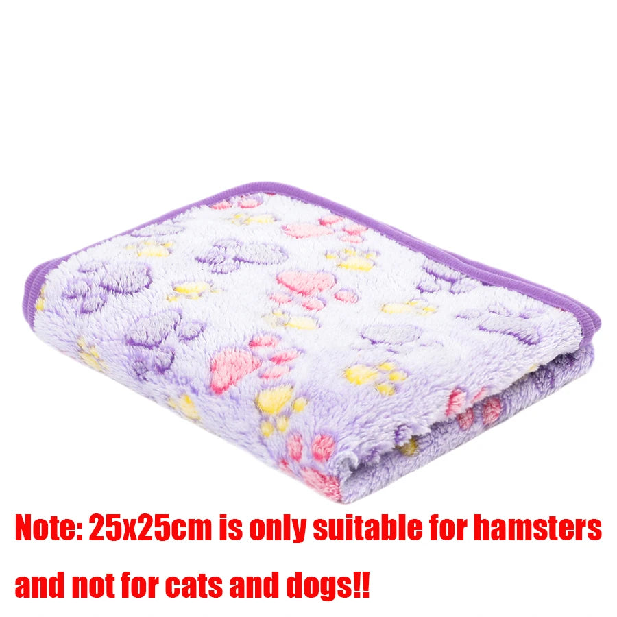 Manta Polar Suave para Perros y Gatos con Diseños