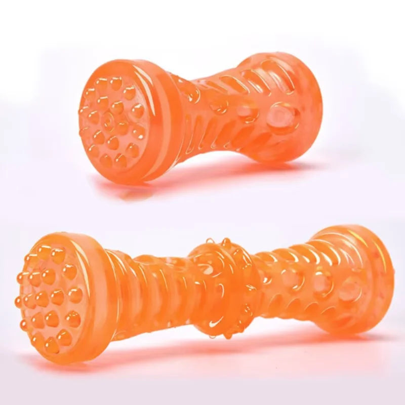 Juguete Mordedor para Perros y Gatos Resistente y Rellenable para Limpieza Dental y Entretenimiento