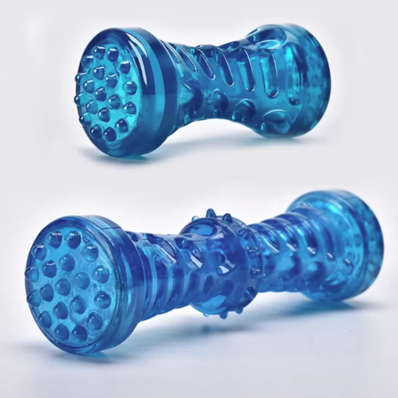 Juguete Mordedor para Perros y Gatos Resistente y Rellenable para Limpieza Dental y Entretenimiento