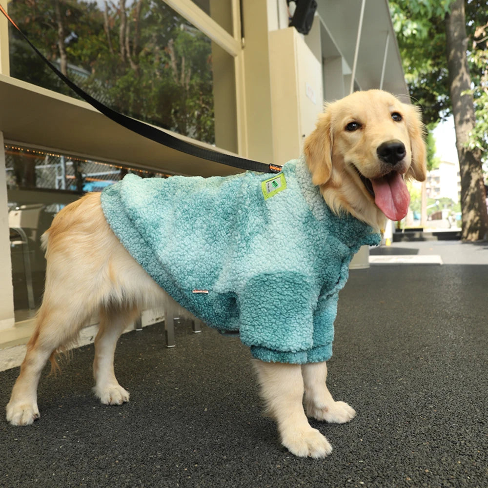 HOOPET Abrigo de Invierno para Perros Grandes con Forro de Lana