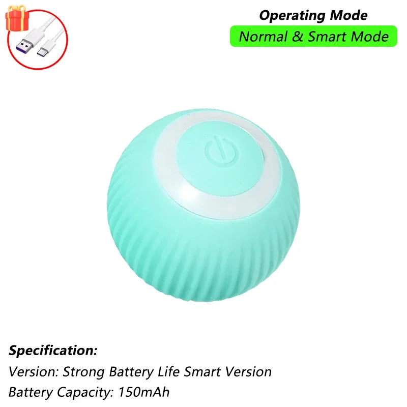 Pelota Interactiva Inteligente para Perros y Gatos con Movimiento Automático